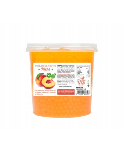 Perles de fruit pêche 3.2kg