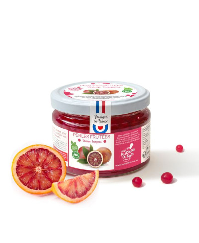 Perles fruitées orange sanguine 240g