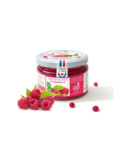 Perles fruitées framboise 240g