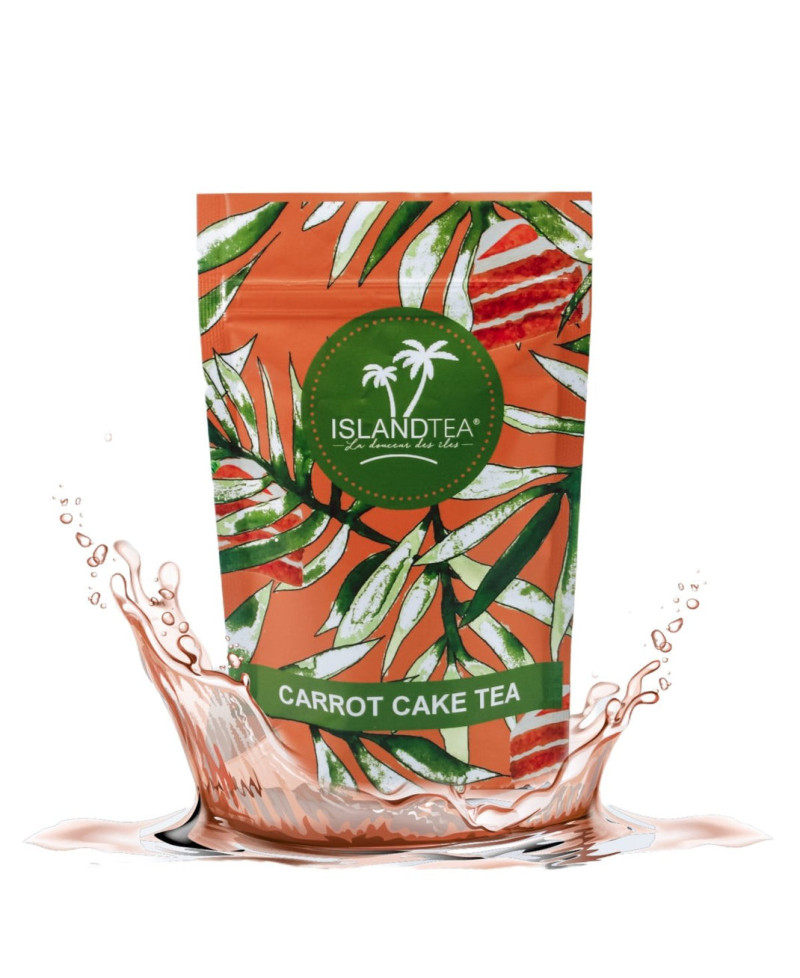 Carrot cake tea ( saveur gâteau à la carotte )