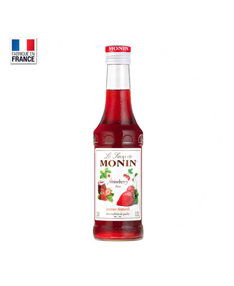 Sirops monin fraise 25cl