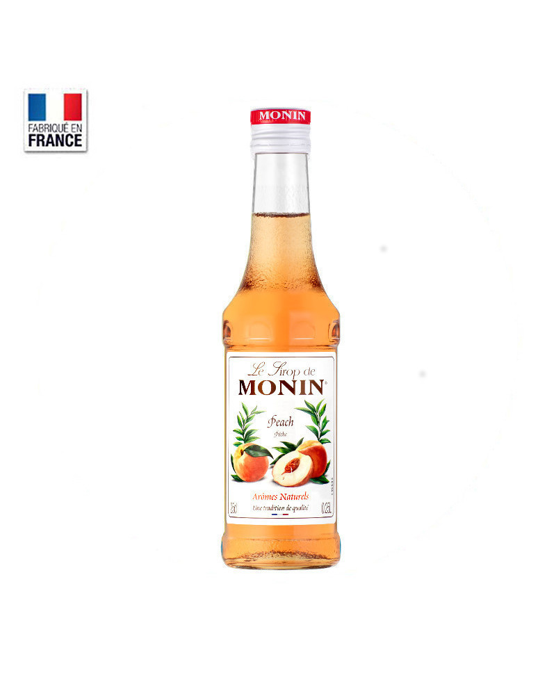 Sirops monin pêche 25cl