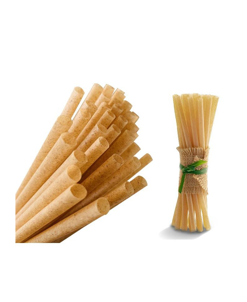 Paille jetable bubble tea 12mm