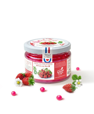 Perles fruitées fraise des bois 240g 🍓