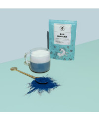 Poudre de spiruline bleue 100% naturelle 50g