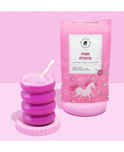 Poudre de pitaya rose lyophilisée 100% 70g