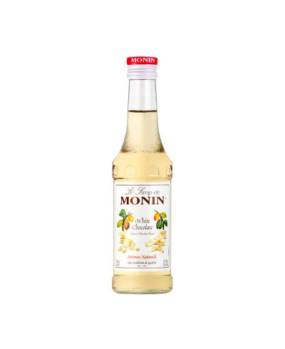 Sirop monin chocolat blanc 25cl