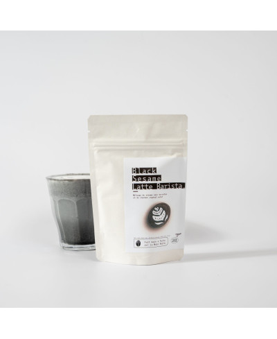 Black sesame latte🖤