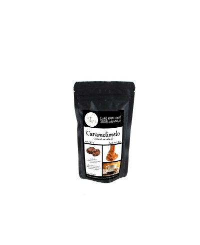 Café parfumé Caramelimelo 95g mouture filtre