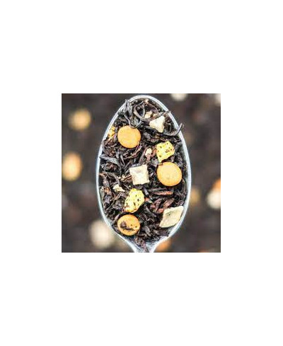 Salty caramel tea (thé caramel salé)
